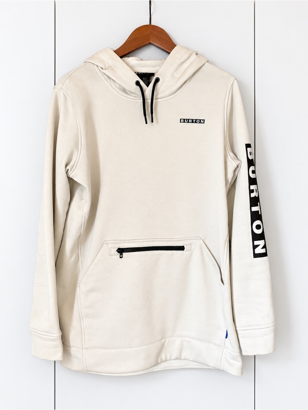 Burton Oak Long Pullover Hoodie Stout White Women’s L